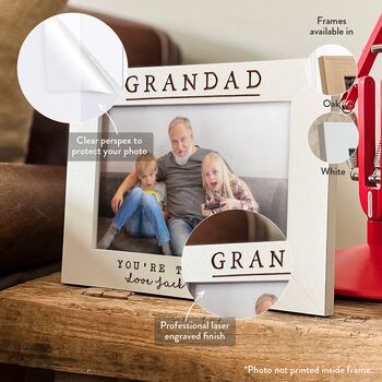 Personalised Grandparent Picture Frame Photo Gift, 4 of 12