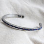 Cord And Stainless Steel Bangle, thumbnail 7 of 12