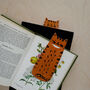 Leather Cat Bookmark, thumbnail 3 of 6