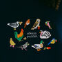 Always Peckish Embroidered Sweatshirt, thumbnail 3 of 11