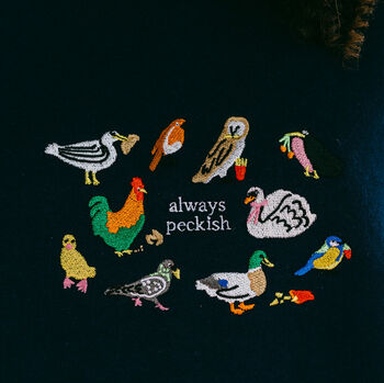 Always Peckish Embroidered Sweatshirt, 3 of 11