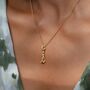 18ct Gold Meerkat Charm Necklace, thumbnail 3 of 6