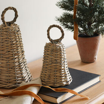 Rattan Christmas Bell, 2 of 3