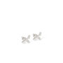 Bee Stud Earrings Sterling Silver, thumbnail 2 of 5