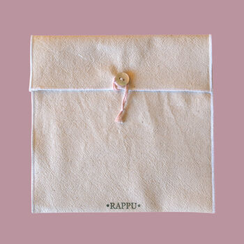 Reusable Organic Cotton Eco Envelope Square, 2 of 4