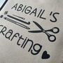 Personalised Crafting Bag, thumbnail 3 of 3