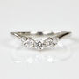 The Platinum Ariadne Diamond Wedding Ring, thumbnail 1 of 2