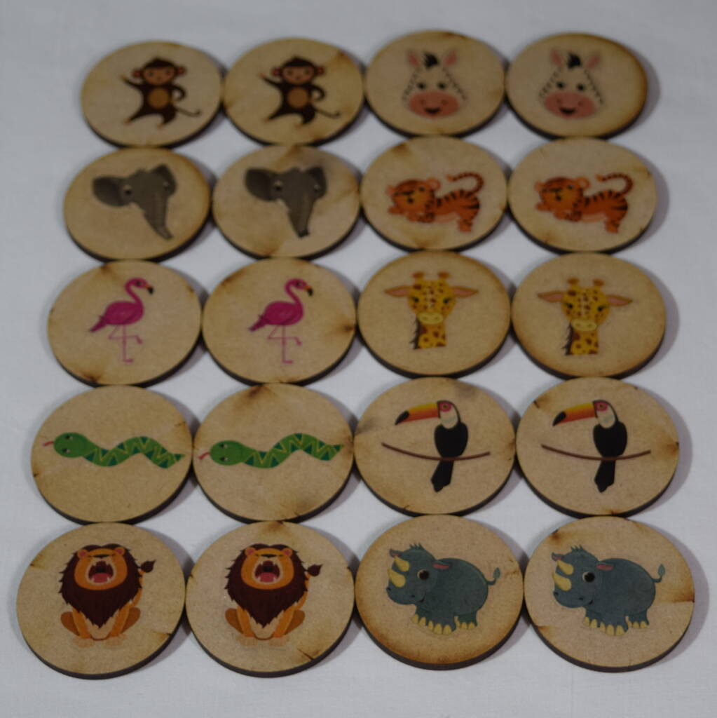 Wooden Memory Game By mc2 designs | notonthehighstreet.com