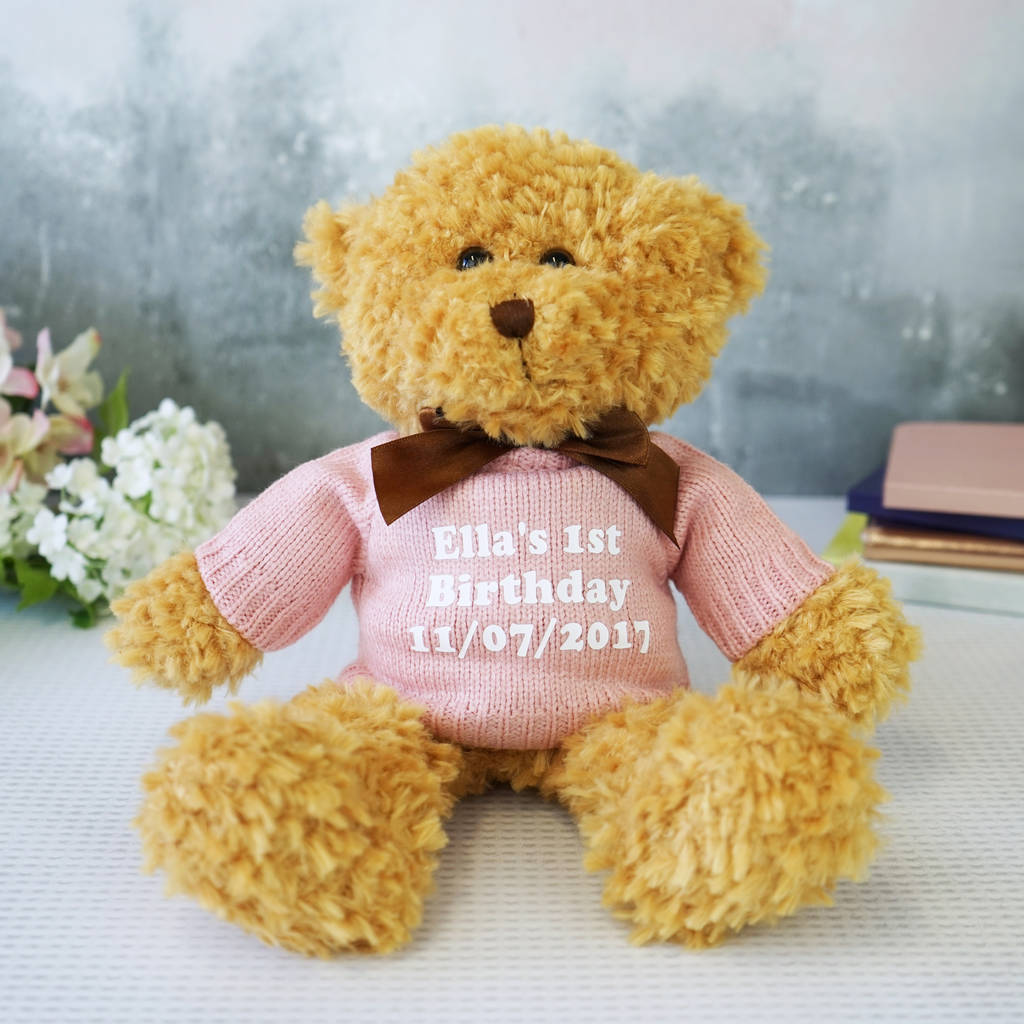 Personalised Teddy Bear Gift, 1 of 5