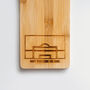 Personalised Football Snack Sharing Platter – Bamboo Board, thumbnail 5 of 6