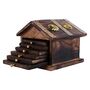 Wooden Tea Coaster With Stand Hut Shape, thumbnail 10 of 12