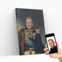 Personalised Royal Portrait On Canvas The Crown Prince, thumbnail 1 of 7