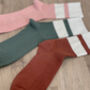 Pack Of Three Preppy Style Solesmith Socks, thumbnail 1 of 10