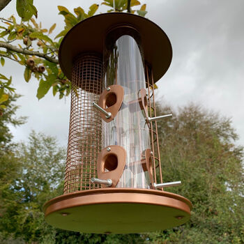 Set Of Two Seed, Nut And Fatball Bird Feeders, 4 of 9