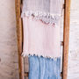 Personalised You're Doing A Great Job Linen Scarf, thumbnail 4 of 6