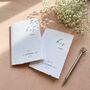 Vow Books Personalised Wedding Reading Cotton Cards, thumbnail 3 of 12