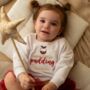 Personalised Our Little Pudding Christmas Sweatshirt, thumbnail 1 of 4