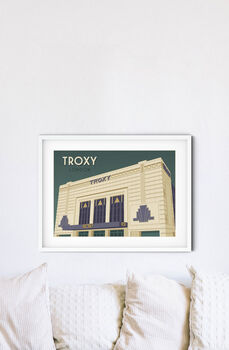 Troxy London Travel Poster Art Print, 2 of 6