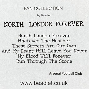 Arsenal Afc Earrings Football Fan Gift For Her Gold Plated 925, 5 of 5