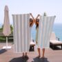 Personalised Embroidered Beach Towel, thumbnail 3 of 12
