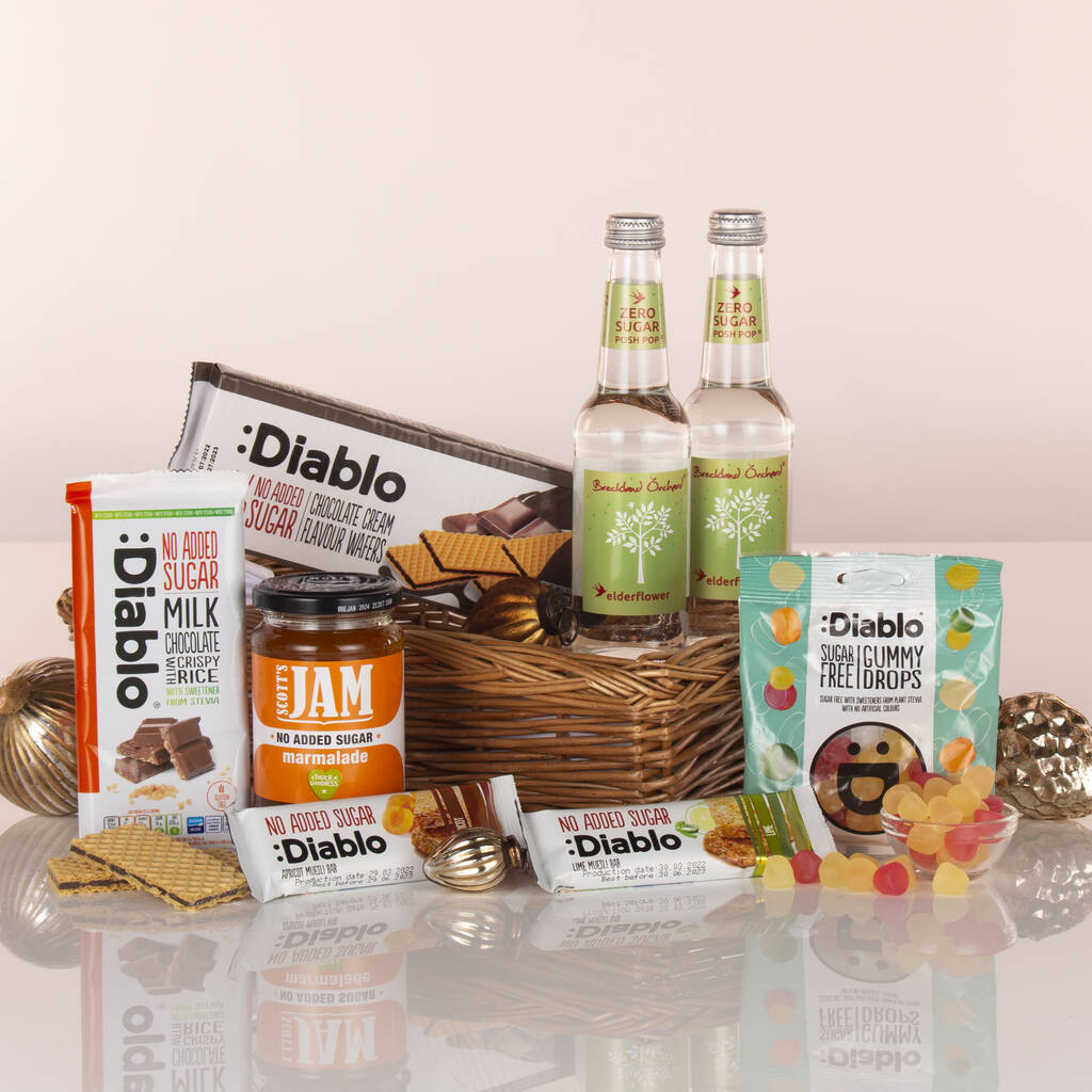 Lavishly Low Sugar Hamper Gift By Virginia Hayward