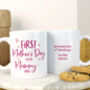 First Mother's Day Mug For Mummy 2024, thumbnail 1 of 3
