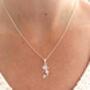 Sterling Silver Mermaid Pendant Necklace, thumbnail 7 of 7