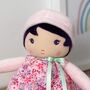Personalised Kaloo Fleur K My First Doll Soft Toy, thumbnail 3 of 6