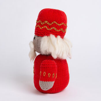 Noel Nutcracker Christmas Easy Knitting Kit, 2 of 10