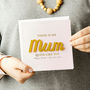 No Mum Like You Word Trinket Card, thumbnail 1 of 5