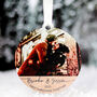 Couples First Christmas Together Wooden Ornament Gift, thumbnail 1 of 7