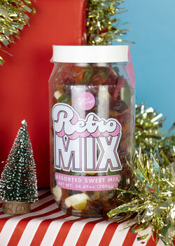 Retro Mix Sweetie Jar, 2 of 3