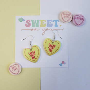 Love Heart Sweet Earrings, 6 of 11