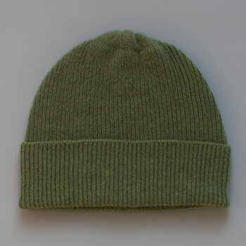 Lambswool Rib Beanie Hat In 11 Colours, 8 of 12