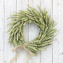 Handmade Natural Wheat Wreath, thumbnail 2 of 12