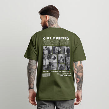 Personalised 11 Photos Boyfriend / Girlfriend T Shirt, 3 of 12