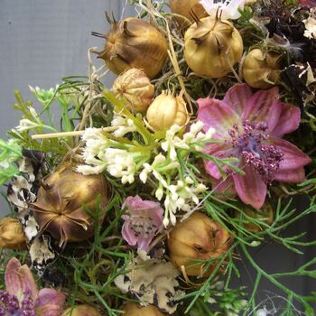 Nigella And Astrantia Wreath, 2 of 4