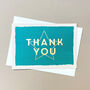 Gold Star Thank You Luxury Box Set Of Eight Note Cards, thumbnail 9 of 9