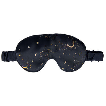 Mulberry Silk Sleep Mask Gift Box Star And Moon Luxury, 4 of 6