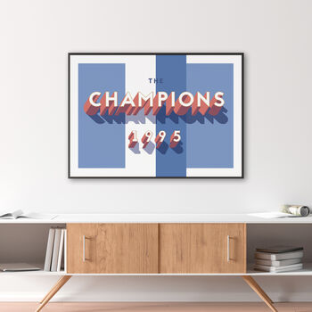 Blackburn Rovers 'Champions 1995' Poster, 3 of 7