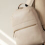 Goswell Leather Backpack Grey, thumbnail 1 of 4
