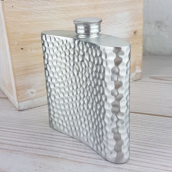 Iridescent Dad's Hip Flask With Free Engraving, 2 of 7