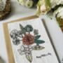 Plantable Happy Mother's Day Flowers Card, Seeded Card, thumbnail 2 of 2