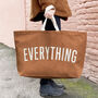 'Everything' Tan Really Big Bag, thumbnail 9 of 9