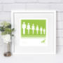 Personalised Family And Pet Print, thumbnail 4 of 10