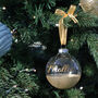Personalised Glitter Glass Bauble, thumbnail 11 of 12