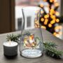Personalised Winter Robin Memorial Gift Vase, thumbnail 5 of 6