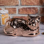 Handcrafted Copper Cat Cake Mold And Decorative Wall Art, thumbnail 5 of 7