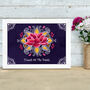 Personalised Diwali Rangoli Framed Print, thumbnail 2 of 6