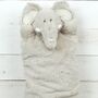 Elephant Hot Water Bottle Cover, Gift Boxed, Nb, thumbnail 1 of 7